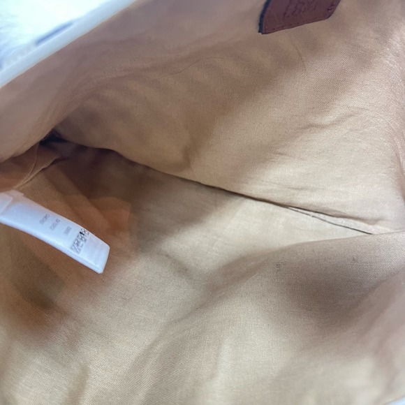 LIVE LOVE LOFT ANN TAYLOR LOFT BEADED STRIPED CLUTCH WRISTLET ZIPPER BAG NEON - Picture 5 of 7